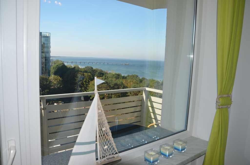 Apartament Z Panoramicznym Widokiem Na Morze Blisko Plazy I Centrum Pl Eng De Miedzyzdroje Exterior foto