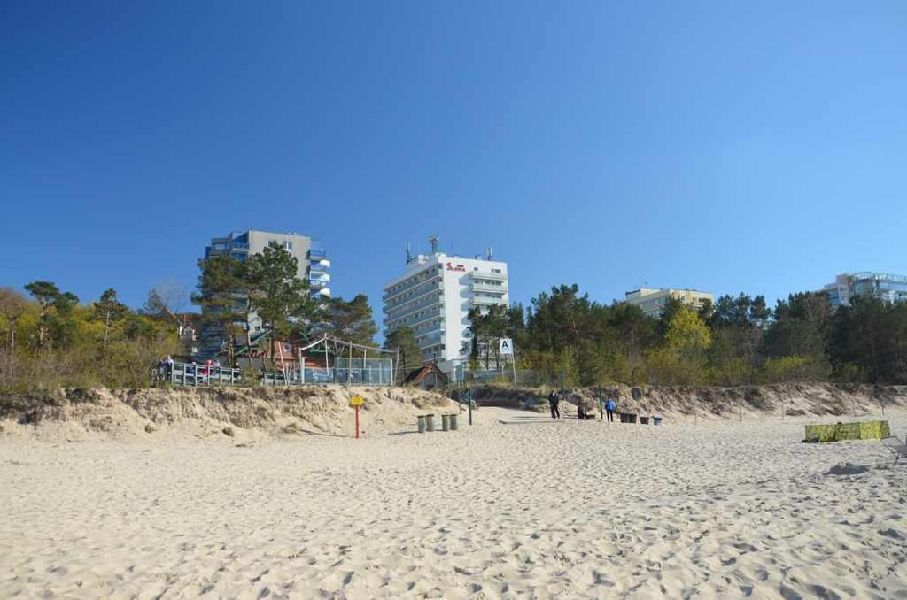 Apartament Z Panoramicznym Widokiem Na Morze Blisko Plazy I Centrum Pl Eng De Miedzyzdroje Exterior foto